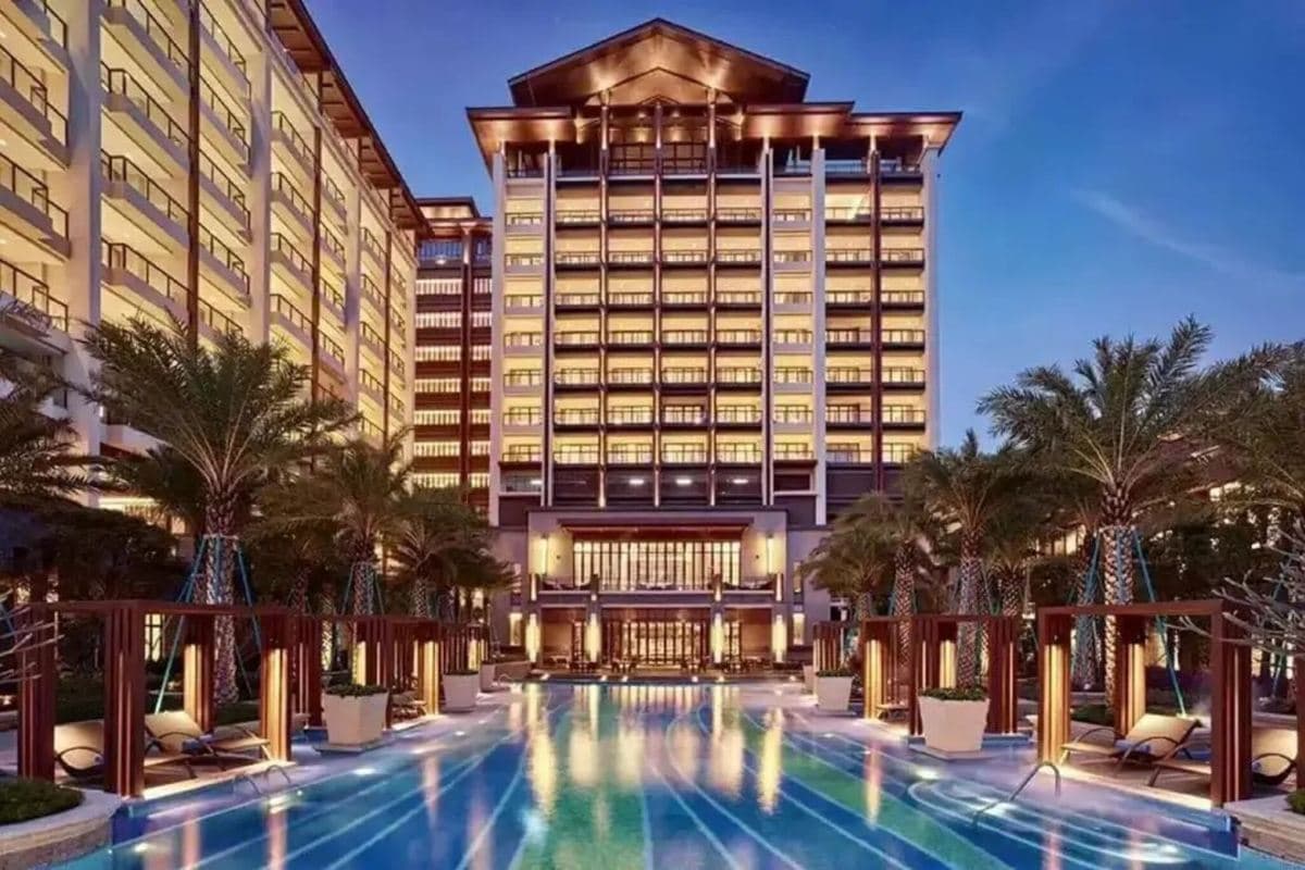 惠州+東莞2天團·《温泉度假》國際品牌Hilton龍門富力希爾頓度假酒店(豪華景觀泡池客房~含2池温泉)(永安旅遊 旅行團)