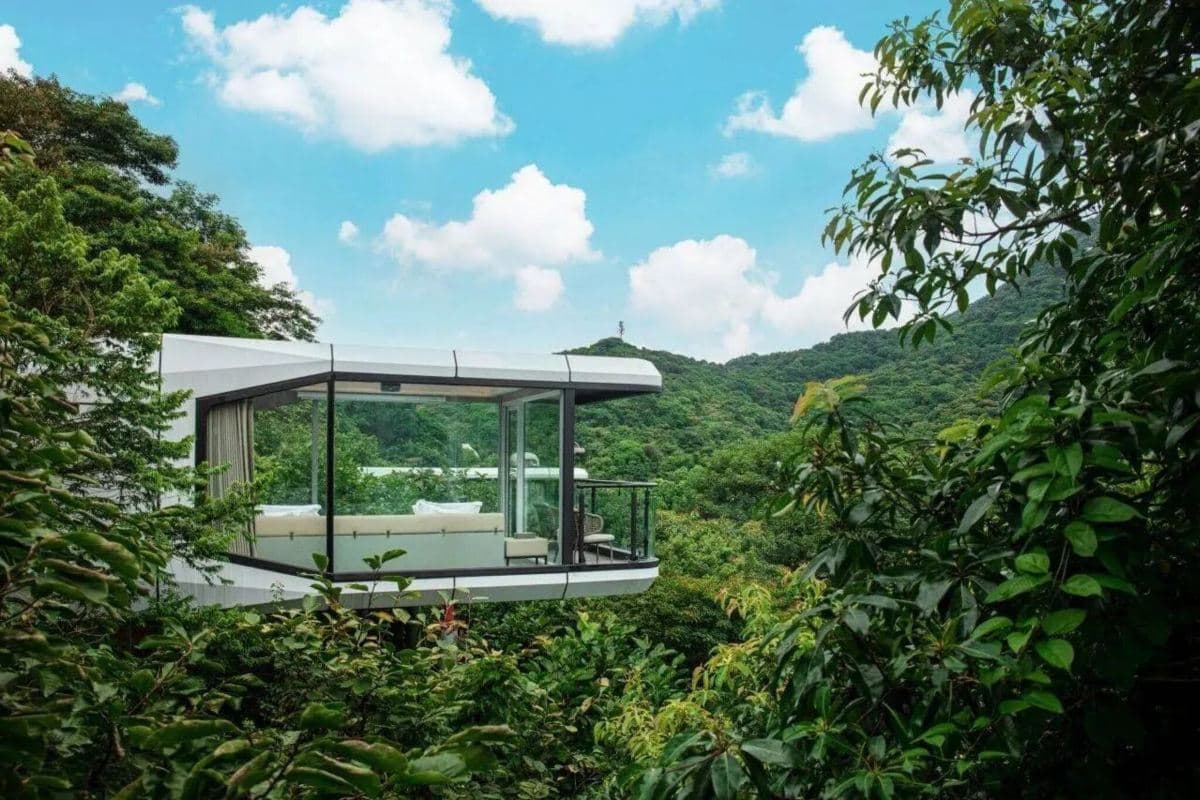 廣州2天團·《森系山谷秘境》 保證入住山谷度假森系網紅酒店~雲頂懸居美墅觀景露台房(一房一廳)（永安旅遊 旅行團）