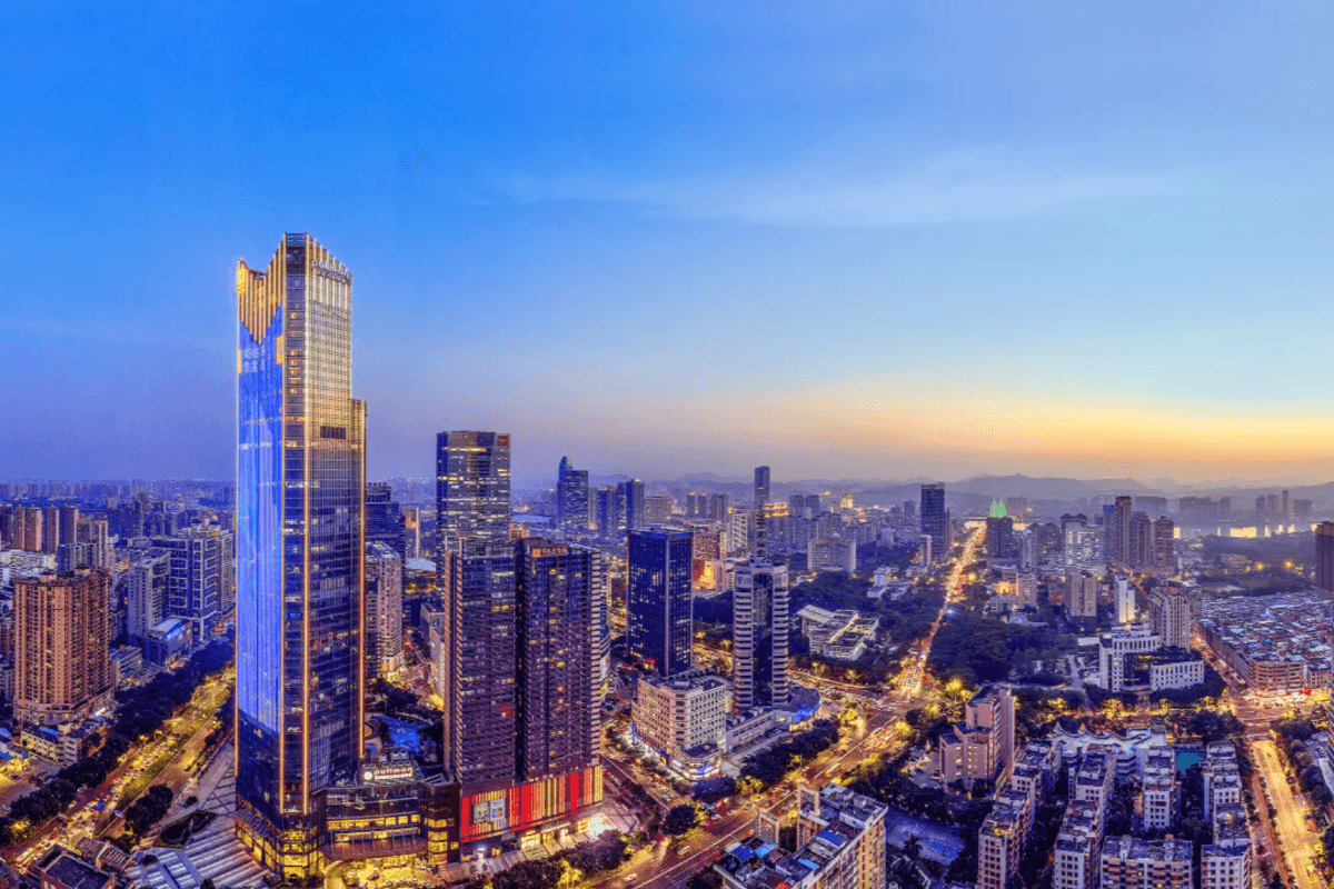 惠州2天團·國際品牌~Pullman惠州佳兆業雅高鉑爾曼酒店(保證入住47樓以上客房)(永安旅遊 旅行團)