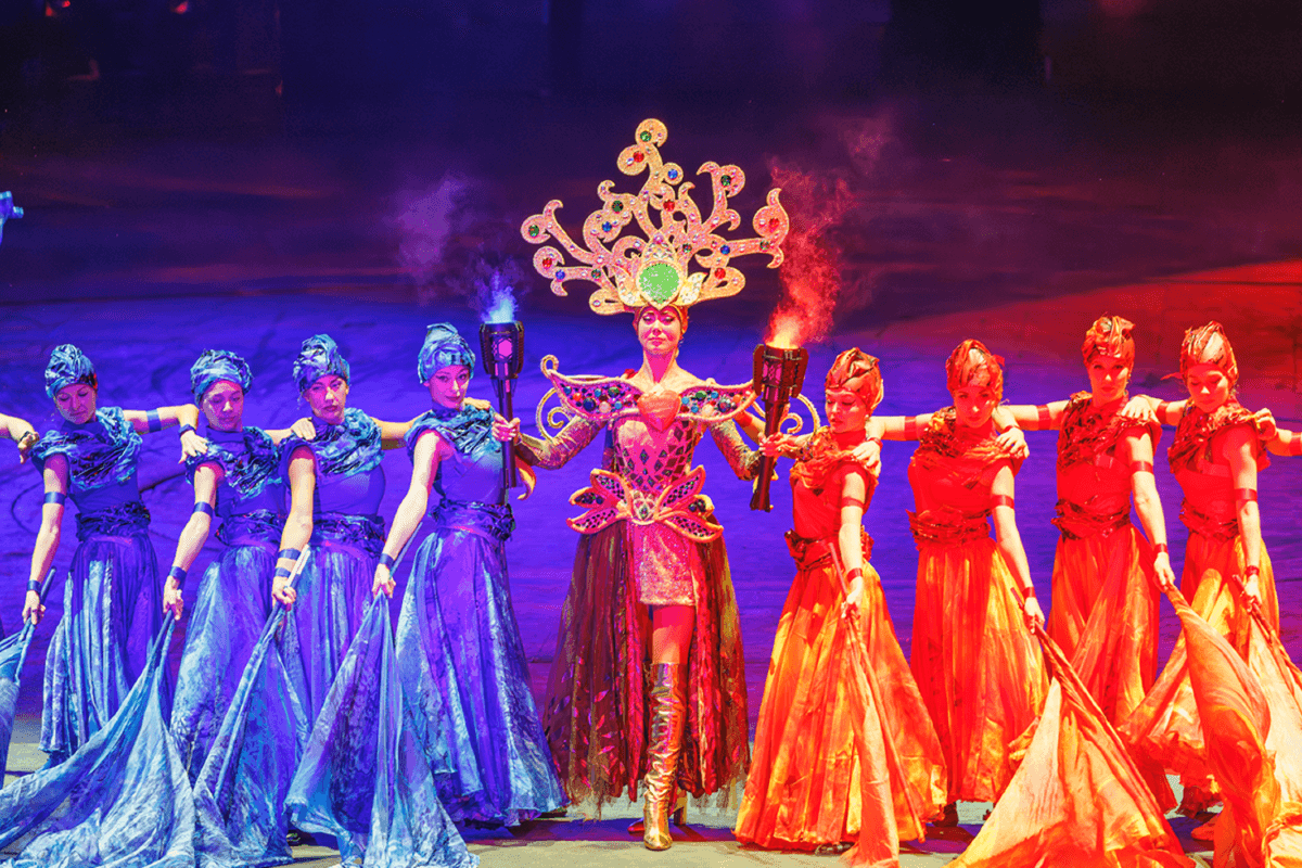 《360度聲光實景舞台~廣州長隆國際大馬戲》【鮑汁魚翅花膠羹+芝士伊面焗龍蝦宴】【招牌黃金醬焗鮑魚+得獎名菜桂花飛鳳宴】【首創黑松露燒鵝+網紅巨無霸鳳梨包】廣州純玩2天團（永安旅遊 旅行團）