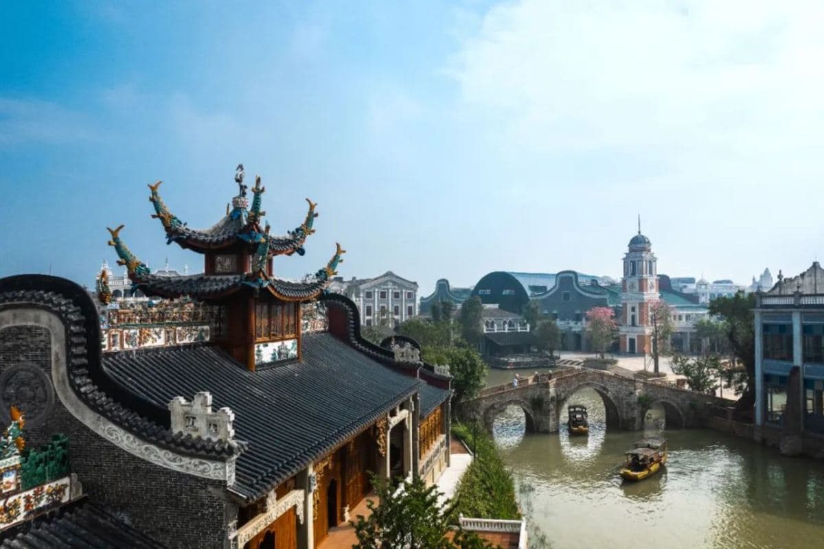 佛山+台山3天團·《赤坎古鎮+廣東千古情》赤坎古鎮(觀看至HIT．大型濱水實景演藝Show《歸途》、千年火壺打鐵花)（永安旅遊 旅行團）