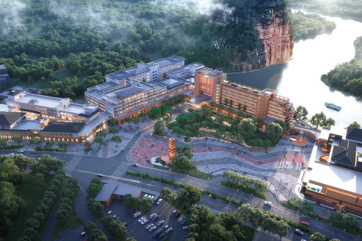 韶關3天團·《光影丹霞》保證入住2026年全新開業~韶關祥源丹霞自由家酒店+嶺南紅葉世界~獨立別墅星空玻璃房（永安旅遊 旅行團）