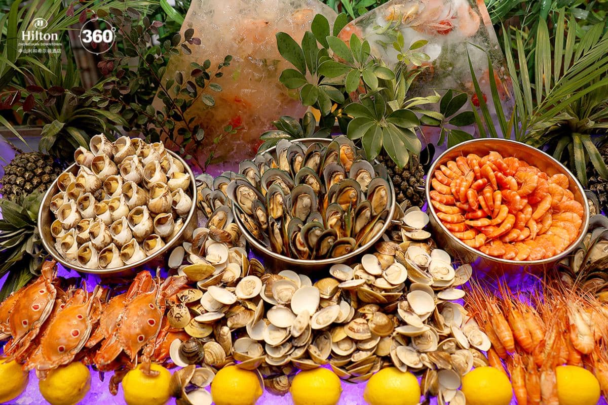 佛山+中山2天團·國際品牌~Hilton中山利和希爾頓酒店 【豪華海鮮自助晚餐】長鹿休博園~童話動物王國+國際大馬戲（永安旅遊 旅行團）