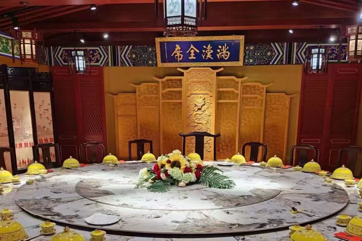 惠州2天團·VIP包廂用餐【非遺滿漢全席宮廷一品御膳宴】2025年全新開業 國際品牌~Hilton中海希爾頓酒店（永安旅遊 旅行團）