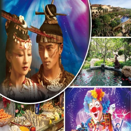 B線-《廣東千古情》大型歌舞SHOW 融創大馬戲 清遠美林湖溫泉酒店 純玩3天(關鍵旅遊 旅行團)