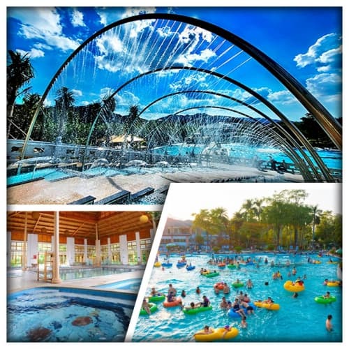 恩平 錦江溫泉度假村 任浸三料動感溫泉 養生真溫泉純玩2天（關鍵旅遊 旅行團）