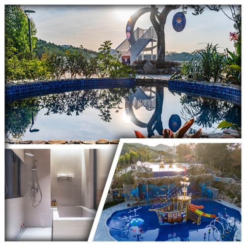 B線-韶關湯泉谷溫泉酒店 入住帶獨立泡池客房 任浸硫磺真溫泉 室外溫泉水泳池暢泳 純玩2天（關鍵旅遊 旅行團）