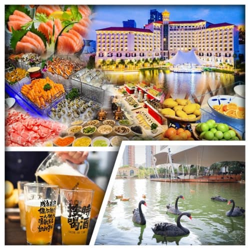 連住2晚 惠州翡翠山華美達酒店 紅咖啡西餐廳&湖畔吧 CHILL住食兩個餐廳自助餐 純玩3天（關鍵旅遊 旅行團）