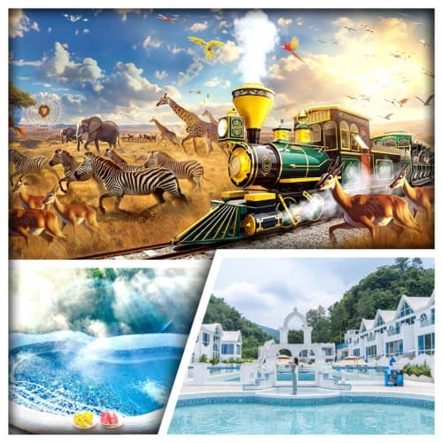 B線-清遠清泉灣愛琴海酒店 任浸湯泉 清遠長隆森林王國 廣州融創馬戲 純玩3天(關鍵旅遊 旅行團)