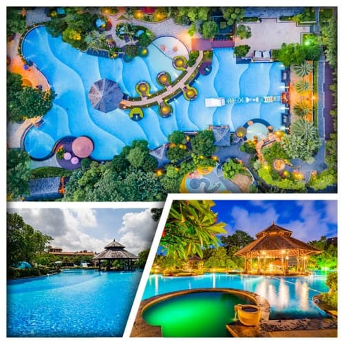 全新打造中山溫泉賓館(入住約500呎露台客房) 任浸48個優質珍稀溫泉池、歎繽紛海鮮自助晚餐純玩2天（關鍵旅遊 旅行團）