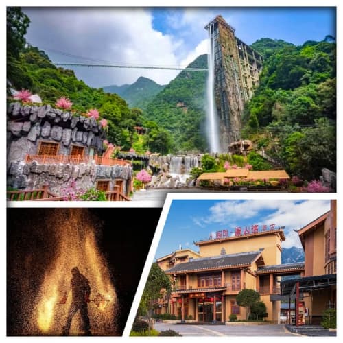 B線-韶關過山瑤酒店 包雲門山玻璃橋 賞非遺打火壺 品高山流水家宴 任食清遠碌鵝純玩3天(關鍵旅遊 旅行團)