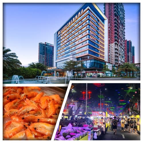 惠陽 全新聲控智能【錦江都城】酒店 歎酒店自助早、午、晚餐、水果夜市一條街 純玩2天(關鍵旅遊 旅行團)